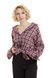 сорочка жіноча в клітинку оверсайз, вишня 4XL-5XL 25в/кл фото 6
